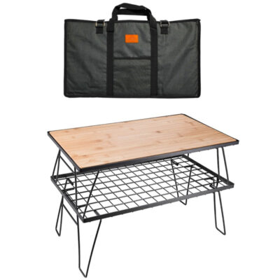 T-230-2T Black Steel Stackable Storage Rack