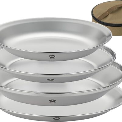 S397-1S Camping Plates Set (4-Piece)