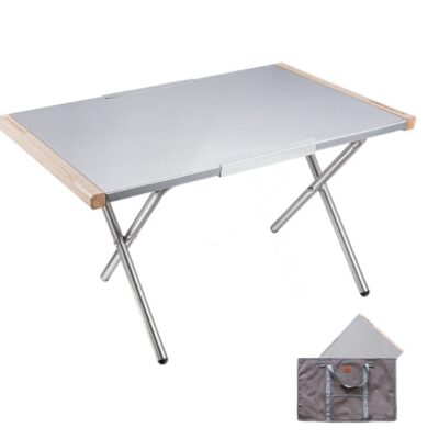 T-370 Stainless Steel Grill Side Table