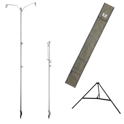 D-243 Stainless Steel Tripod Lantern Stand