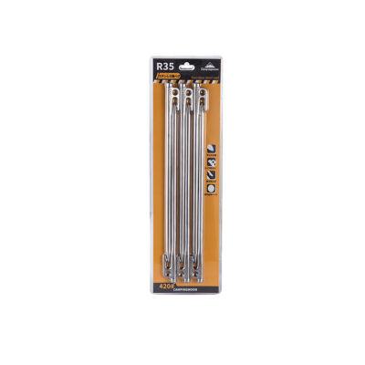 R35-6 Steel Tent Pegs Hard Ground