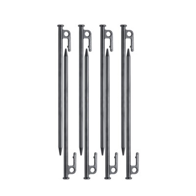 T-30-8P Carbon Steel Tent Stakes 8pcs