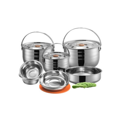 MC-240 Stainless Steel Camping Mess Kit