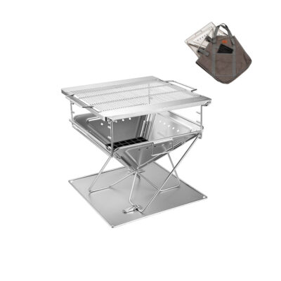 MT-045 3-in-1 Fire Pit Grill 16x18